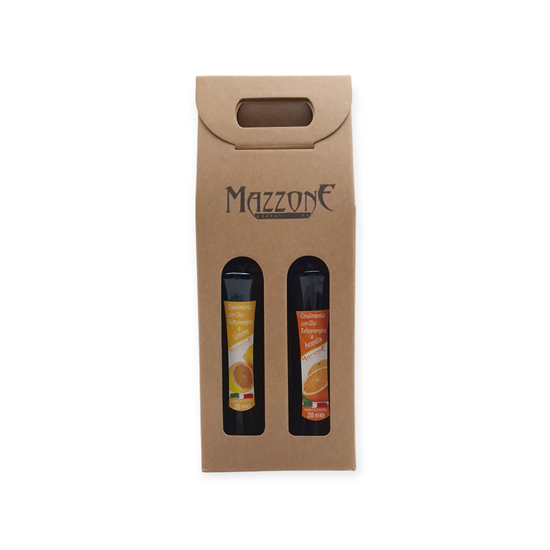 Olio Extra Vergine d'Oliva aromatizzato - Box 2 Fragranze 250ml