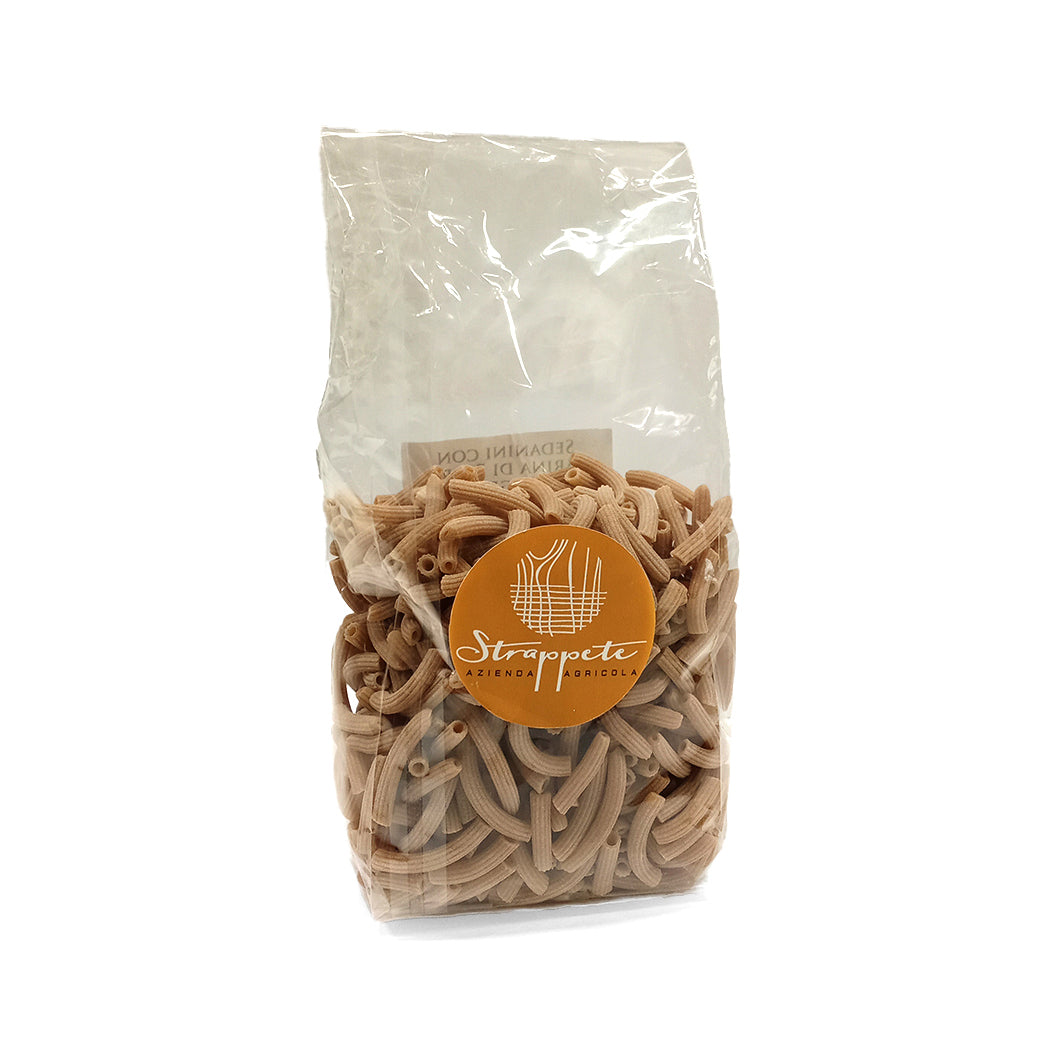 Pasta con farina di farro integrale - Sedanini - 500gr