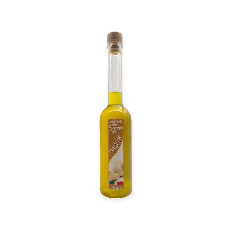 Olio Extra Vergine di Oliva aromatizzato all'Aglio